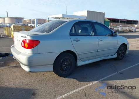 2004 Toyota Corolla S from USA, damaged, VIN 1NXBR32E64Z256131